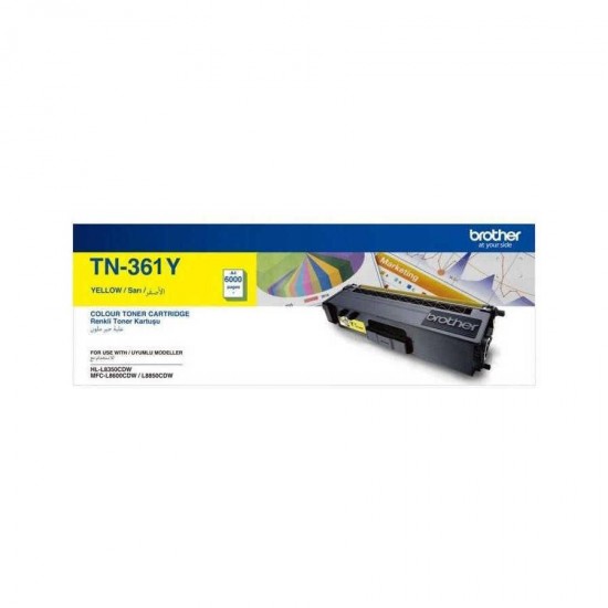 Brother TN-361 Orijinal Toner - Y