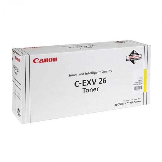 Canon C-EXV-26/1657B006 Orijinal Toner - Y