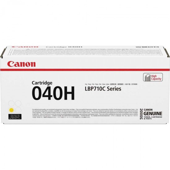 Canon CRG-040H/0455C001 Orijinal Toner Yüksek Kapasiteli - Y