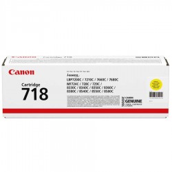 Canon CRG-718/2659B002 Orijinal Toner - Y