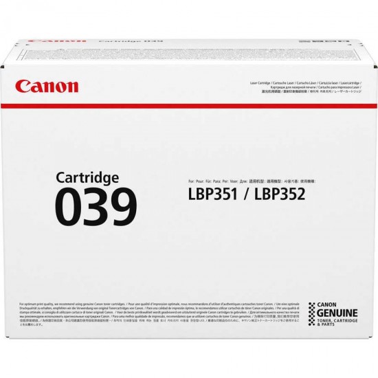Canon CRG-039/0287C001 Orijinal Toner