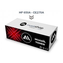 HP 650A - CE270A Muadil Toner SİYAH - M750/M750dn/M750n/M750xh