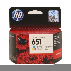 HP 651-C2P11AE Orijinal Kartuş Renkli