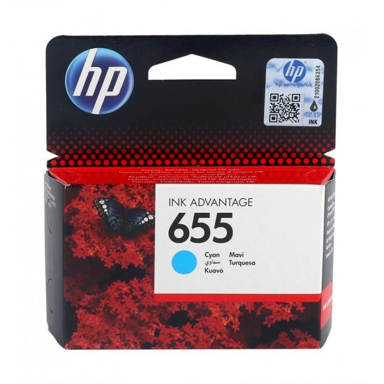 HP 655-CZ110A Orjinal Kartuş Mavi 3525/4615/4625/5525