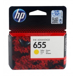 HP 655-CZ112A Orijinal Kartuş Sarı 3525/4615/4625/5525