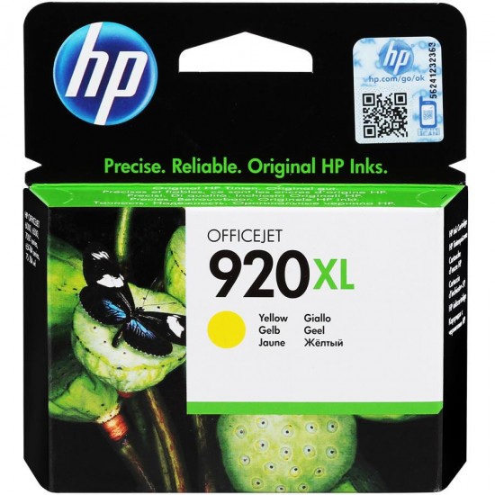 HP 920XL-CD974AE Orjinal Kartuş Sarı 6000/6500/7000N/7500