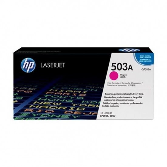 Hp503A-Q7583 CP3505 / 3800 Orijinal Toner Kırmızı