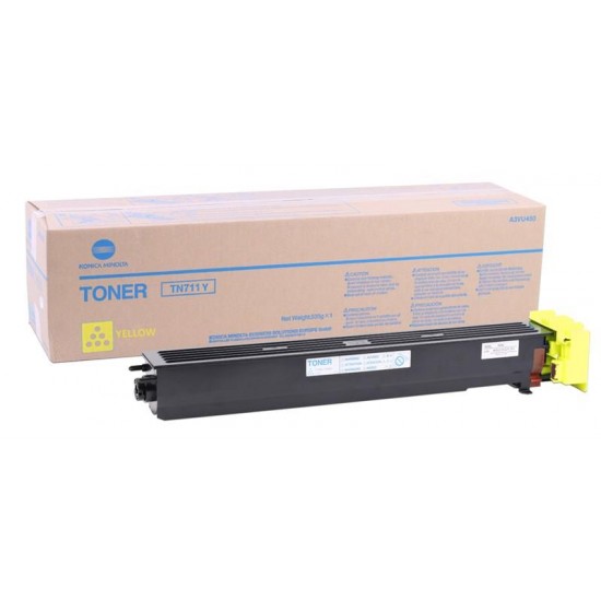 Konica Minolta TN-711 (Bizhub C654-C754) Orijinal Toner - Y