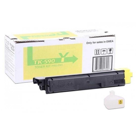 Kyocera TK-590 Orijinal Toner - Y