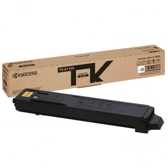 Kyocera TK-8115 Orijinal Toner - BK Kyocera TK-8115 Orijinal Toner - BK