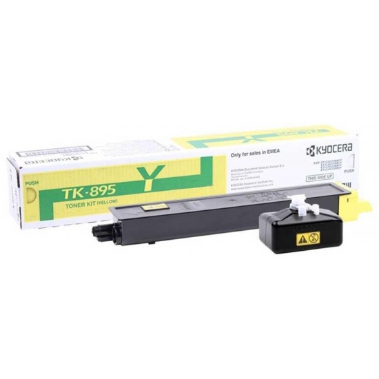 Kyocera TK-895 Orijinal Toner - Y