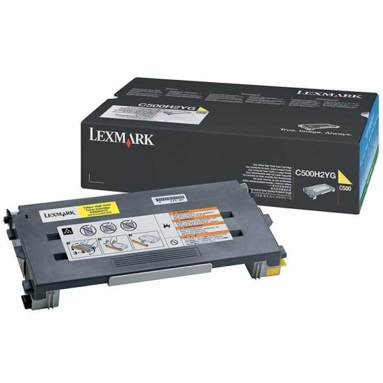 Lexmark C500-C500H2YG Sarı Orijinal Toner