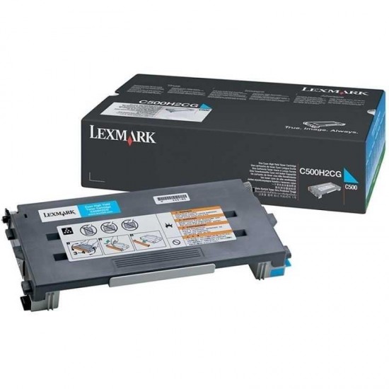 Lexmark C500-C500H2CG Mavi Orijinal Toner