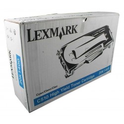 Lexmark C510-20K1400 Mavi Orijinal Toner
