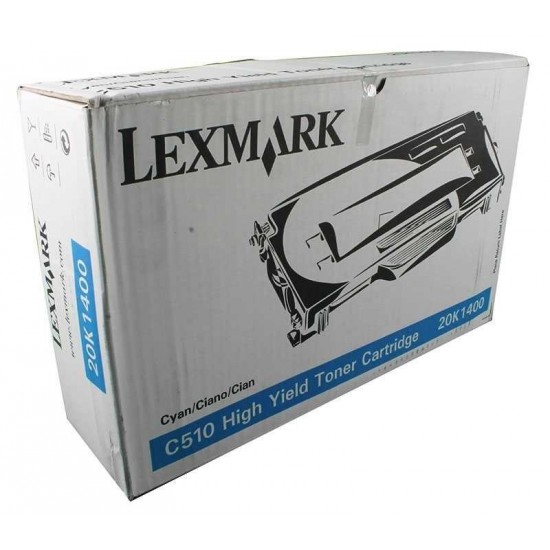 Lexmark C510-20K1400 Mavi Orijinal Toner