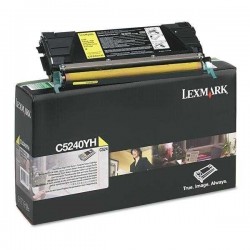 Lexmark C524-C5240YH Sarı Orijinal Toner Yüksek Kapasiteli