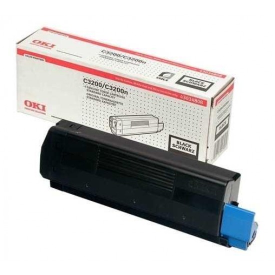 Oki C3200-43034816 Siyah Orijinal Toner