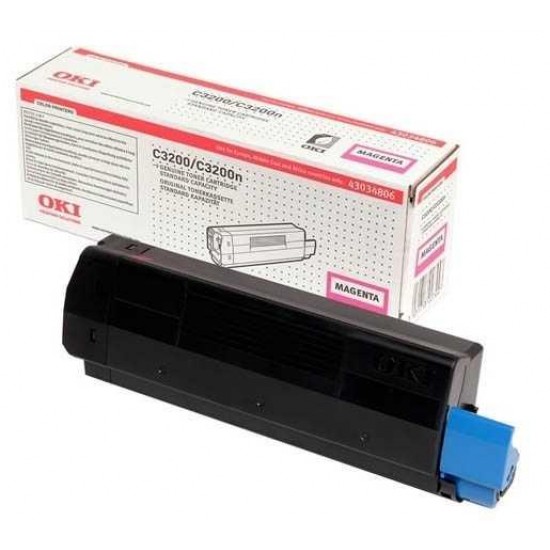 Oki C3200-43034815 Kırmızı Orijinal Toner