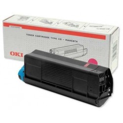 Oki C5100-42127489 Kırmızı Orijinal Toner