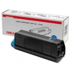 Oki C5100-42127490 Mavi Orijinal Toner