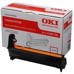 Oki C5600-43381706 Orijinal Kırmızı Drum Ünitesi