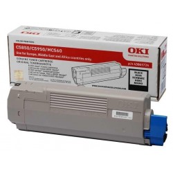 Oki C5850-43865744 Siyah Orijinal Toner