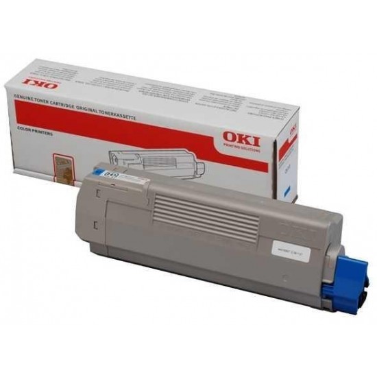 Oki C610-44315323 Mavi Orijinal Toner