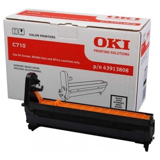 Oki C710-43913808 Orijinal Siyah Drum Ünitesi