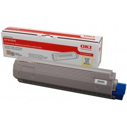 Oki C810-44059117 Sarı Orijinal Toner