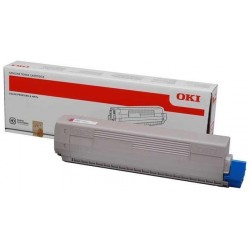 Oki C822-44844626 Kırmızı Orijinal Toner