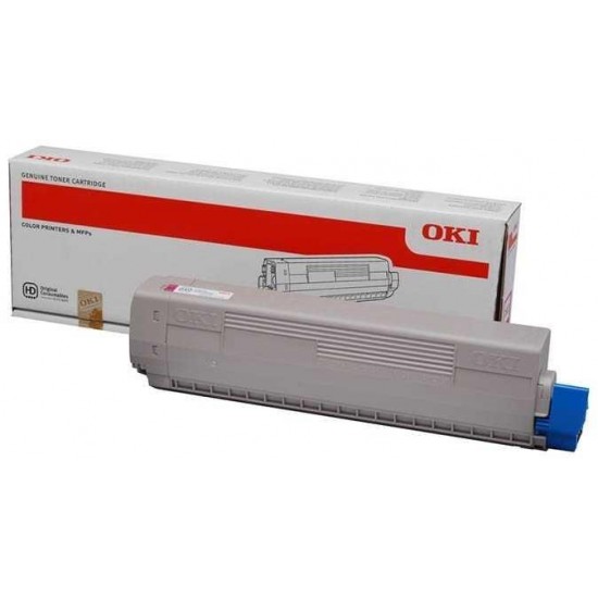 Oki C822-44844626 Kırmızı Orijinal Toner