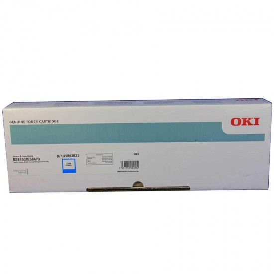 Oki ES8453-45862821 Mavi Orijinal Toner