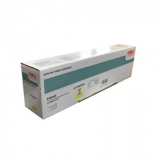 Oki ES8460-44059232 Sarı Orijinal Toner