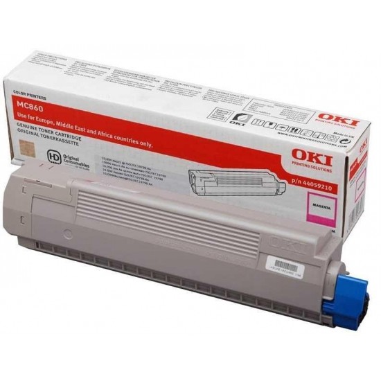 Oki MC860-44059226 Kırmızı Orijinal Toner